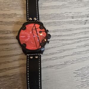 Diesel Bold Red and Black watch